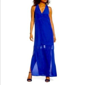 FELICITY & COCO Royal Blue Hampton Maxi Dress